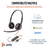 Scheda Tecnica: HP Poly Blackwire 3220 Stereo USB-c Headset +USB-c/a - Adapter