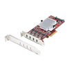 Scheda Tecnica: StarTech 4 Port USB C PCIe Card, USB C 10GB, 4x - Controllers, Taa Adattatore USB PCIe 3.0 X4 Profilo Basso U