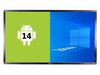 Scheda Tecnica: YASHI Monitor Interattivo Touch 65" LY6518 LCD 4k Type-c - 4GB Ram 32GB Storage Android 14, Staffa A Muro Inclusa ^