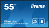 Scheda Tecnica: iiyama 55 3840x2160, Uhd Va Panel, Haze 25%, 500cd/m - Landscape And Portrait, Speakers 2x 10w, 3x HDMI, USB 2.0 X