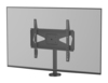 Scheda Tecnica: Neomounts DS42-430BL14 Supporto da tavolo per TV 1 - schermo - 32-55" - 0-50 kg - VESA 100x100-400x400 - a fissa