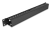 Scheda Tecnica: Delock 19" 1U Cable Management Routing Panel With 2 - Openings Metal Black