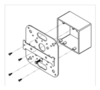 Scheda Tecnica: Fortinet Fap-mnt-gbox-10 Mount Enabes The Mounting Of - Access Points With 15/16" T-bar Mount To Fat Surfaces (wa