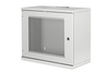 Scheda Tecnica: DIGITUS 9U wall mounting cabinet, SOHO, unmounted - 460x540x400 mm, perforated front door, grey