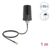 Scheda Tecnica: Delock 5g Lte Gnss Wifi 6 Antenna Sma Plug 1.1 - 4.0 Dbi - Omnidirectional With Connection Cable Ula100 1 M Roof Mount