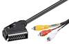 Scheda Tecnica: Goobay Cavo Audio - Video Scart Rca 2 Mt In/out