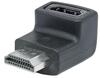 Scheda Tecnica: Manhattan Adattatore HDMI M/F 90&deg, Verso L'alto - 