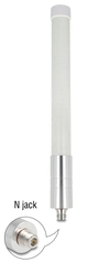 Scheda Tecnica: Delock 4g / Wifi 2.4 GHz Antenna N Jack 3 Dbi 33.3 Cm - Omnidirectiona Fixed Wa And Poe Mounting Outdoor White