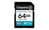 Scheda Tecnica: Kingston Sdxc 64GB CANVAS GO PLUS 200R GEN4 C10 UHS-I U3 - V30 200MB/S