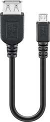 Scheda Tecnica: Goobay Cavo USB 2.0 Femmina/micro B Maschio 0.2 M - 