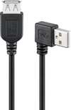 Scheda Tecnica: Goobay Cavo USB 2.0 Maschio Angolato/a Femmina - 0,15 M