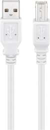 Scheda Tecnica: Goobay Cavo USB 2.0 Maschio/b Maschio 1m Bianco - 