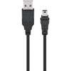 Scheda Tecnica: Goobay Cavo USB 2.0 Maschio/mini B Maschio - 0.3m Nero