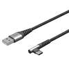Scheda Tecnica: Goobay Cavo USB-c&trade, Maschio Angolato USB-a Dritto 2m - 