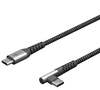 Scheda Tecnica: Goobay Cavo USB-c Maschio Angolato USB-c - Dritto 1m