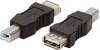 Scheda Tecnica: Goobay Adattatore Convertitore USB Femmina USB B Maschio - Nero