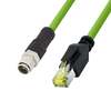 Scheda Tecnica: Logilink Cavo Di Rete Industriale M12 RJ45 Cat. 6a S/FTP Pur - 5m