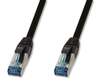 Scheda Tecnica: Logilink Cavo Patch Cat.6a S/FTP Pur Ip20 Uv - 10m Nero