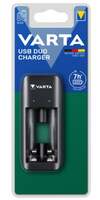 Scheda Tecnica: VARTA Caricabatterie Universale 2 Aa/aaa/USB Duo Charger - 