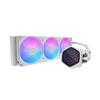 Scheda Tecnica: Cooler Master Dissipatore Liquido Atmos Ii, 2x120mm Argb - Kit Schermo Pixel Incl, Bianco