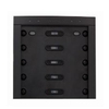 Scheda Tecnica: Mobotix Bellrfid Black Base Module For T26, Without Button - Set, Keypad Insert For Configuration, Six