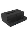 Scheda Tecnica: Icy Box Docking Clone Dual Way- Per SSD M.2 NVMe E SSD/HDD - SATA Da 2. 5"e 3.5" USB 3.2 Gen2- Nero