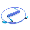 Scheda Tecnica: CableMod Pro Coiled Keyboard Cable USB-c To USB Type - Galaxy Blue - 150cm