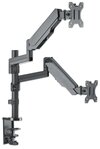 Scheda Tecnica: Manhattan Sup. Da Scrivania - Doppio Monitor 17-32'' Con Moa LGAs Nero