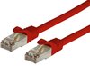 Scheda Tecnica: Techly Cavo LAN Cable Rame Cat.6a S/FTP - Lszh 0,25 M Rosso