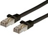 Scheda Tecnica: Techly Cavo LAN Cable Rame Cat.6a S/FTP - Lszh 0,5 M Nero